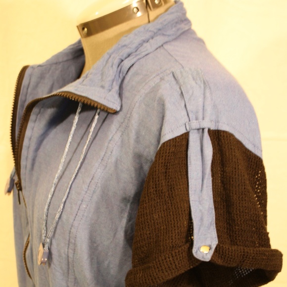 Vintage Zip Short Sleeve Shirt - Picture 3 of 7